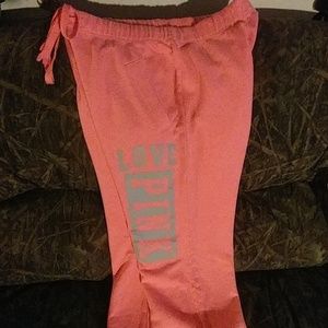 VS VICTORIA'S SECRET PINK BOYFRIEND SWEATPANTS